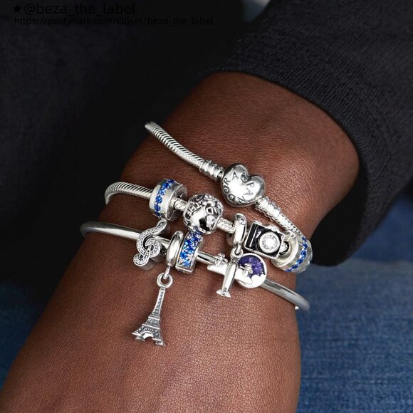 Pandora Paris Eiffel Tower Dangle Charm - Picture 5 of 5